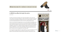 Desktop Screenshot of manualdonoivo.com.br